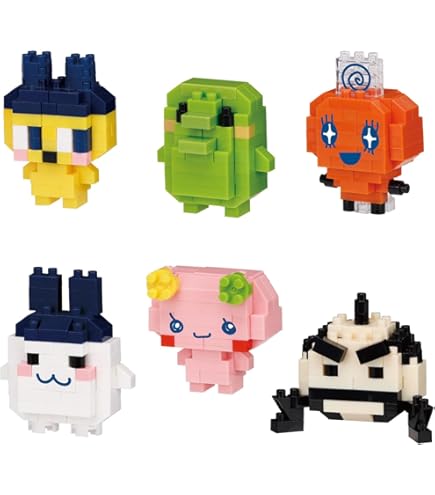 #ちびまる子ちゃん#ナノブロック#nanoblock#１#コンプリート#新品 ミニナノ ちびまる子ちゃん 全6種｜グッズ｜ちびまる子ちゃん
