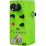 FLAMMA FC05ミニ モジュレーション ペダル コーラス フランジャー トレモロ フェイザー ビブラート ロータリー 液体 オートワ スタッターリング ロービット付