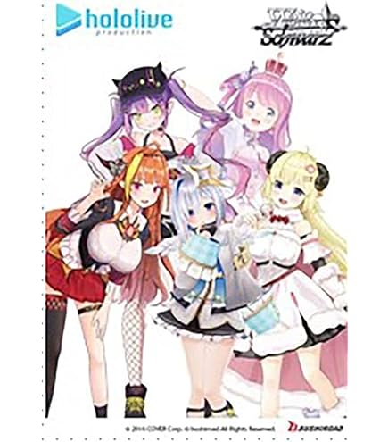 Amazon.co.jp: ヴァイスシュヴァルツ : ホロライブ製作 第3世代