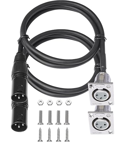Amazon | QiaoYoubang 1U ヒンジ付きラックパネル 8D XLR HDMI