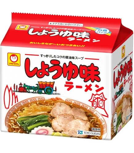 Amazon.co.jp: 東洋水産 マルちゃん みそ味ラーメン 5食パック ×6個
