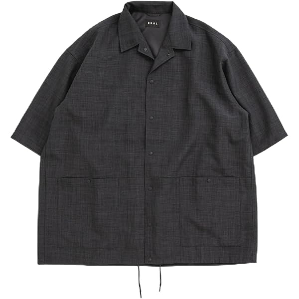 Amazon | [エカル] ブルゾン SOLOTEXツイルスタンドジャケット メンズ