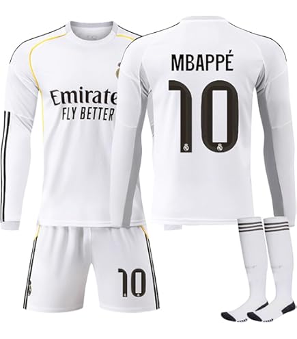 Amazon | 2024-2025年 長袖 レアル・マドリード ソックス付き 大人+