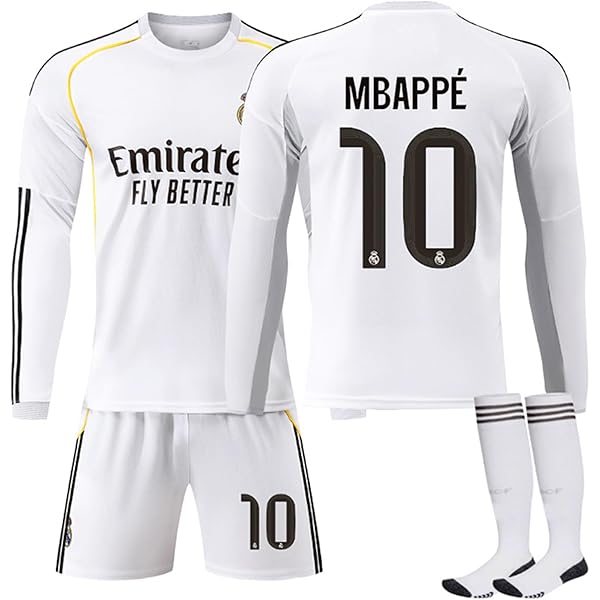 Amazon.co.jp: [HEMEY] ベリンガム ユニフォーム 長袖 サッカー