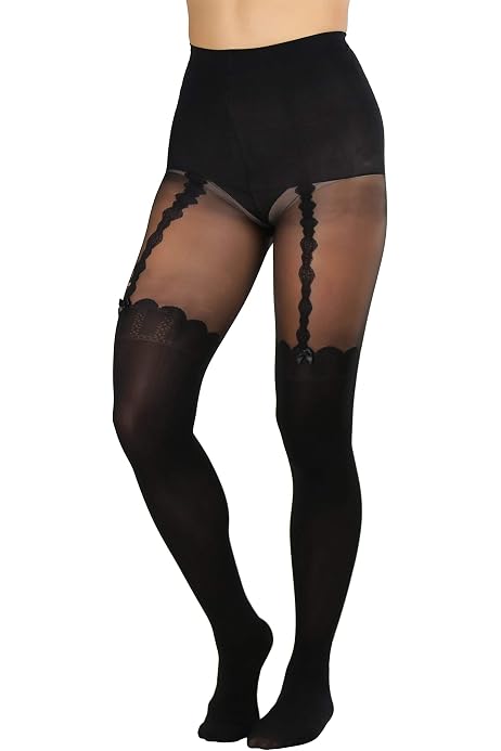 Fishnet Tights Garter Belt stockings 