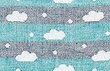 宮本 今治タオル クラフツマンタオル クラウドット 34×90cm ブルーグリーン
