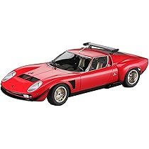 Amazon | ハセガワ 1/24 ランボルギーニ ミウラ SV プラモデル