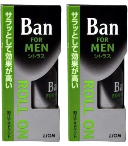 LION バン 男性用 ロールオン 制汗剤 30ml