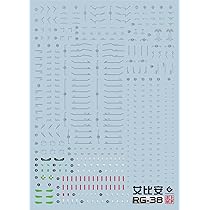 Amazon | 蛍光!! HG RG EG 1/144 ロボット MS 炎社ディテールアップ