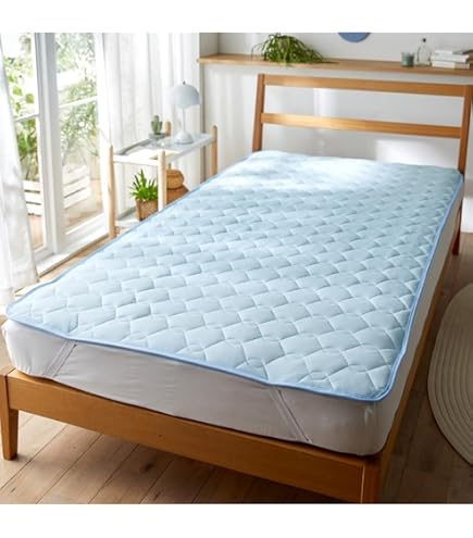 Amazon.co.jp: AZUMAYA 涼感寝具 そよそよ Sサイズ W94×D198×H4.4cm A Amazon.co.jp: AZUMAYA 涼感寝具 そよそよ Sサイズ W94×D198×H4.4cm A