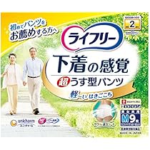 ライフリー 下着の感覚 超うすパンツ Mサイズ 24枚入り　9個セット 楽天市場】ユニチャーム ライフリー 超うす型下着感覚パンツ M
