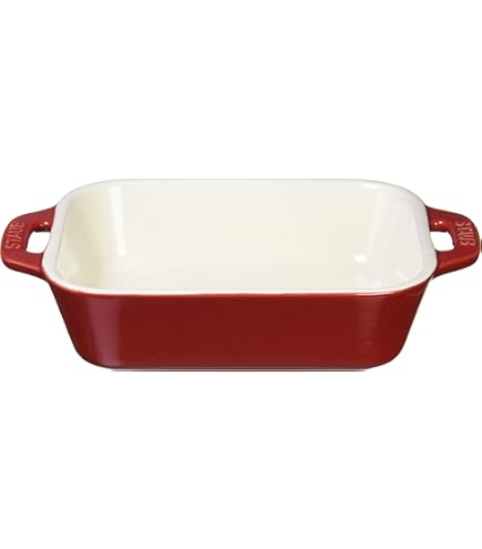 Amazon.co.jp: staub ストウブ 「 レクタンギュラー ディッシュ 14cm