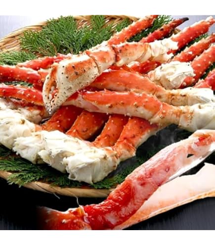 Amazon.co.jp: ばか売れ ボイル たらば 蟹 シュリンク 7L 1肩 ( 肩約