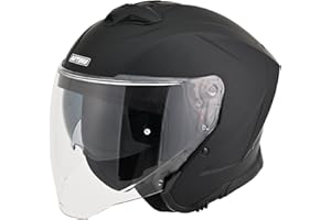デイトナ(Daytona) バイク ヘルメット ジェット SG規格 高強度ABS スポーツ設計 インナーバイザー / スピーカーホール 装備 DN-006SJ マットブラック XLサイズ(61-62cm) 61063
