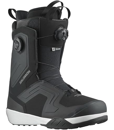 Amazon | 25-26 SALOMON DIALOGUE DUAL BOA WIDE BLACK 28.5cm 
