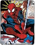 Marvel Spiderman Throw Blanket Origins 46 x 60 [並行輸入品]