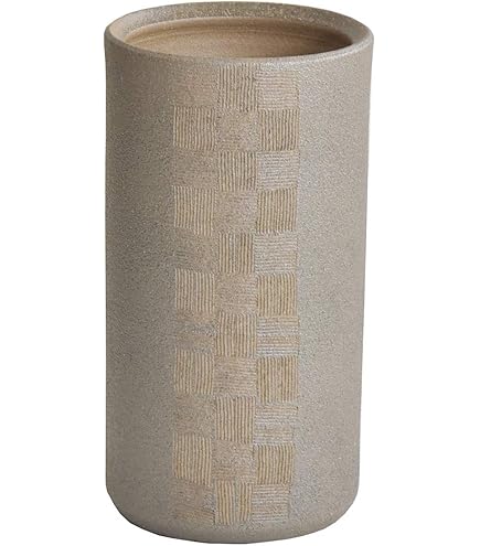 Amazon｜信楽焼陶器 傘立 トライアングル傘立（L） 高さ58.0cm 335-01