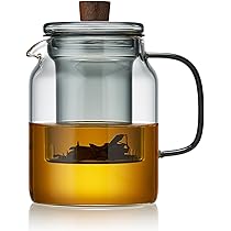 1000ml 直火対応 耐熱割れにくい ガラス急須ティーポット 耐熱ガラス 紅茶ポット ガラスケトル 直火 ティーポット 麦茶