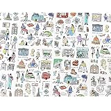 Lemsoda シール 手帳シール おしゃれ 少女&子供用 可愛い 日常小物シール DIY 手作り ステッカー 8枚セット ノートシール 日記 カレンダー 装飾用ステッカー