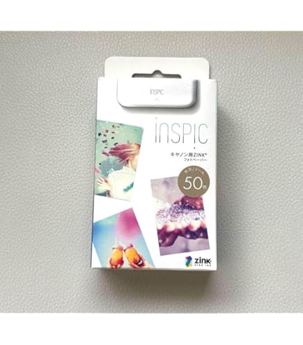 Canon inSPIC ポータブルプリンター + ZINKペーパー Amazon | キヤノン Canon スマホプリンター用 ZINKフォトペーパー 100