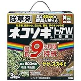 レインボー薬品 除草剤 ネコソギトップW粒剤 3kg