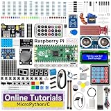 SunFounder Raspberry Pi Pico 2 Newton Lab スターターキット、RP2350 デュアルコア 150MHz 520KB RAM 4MB フラッシュマイクロコントローラー、MicroPython、Arduino C/C++、オンラインチュートリアル（日本語）付き