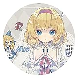 東方缶バッジ すなめりドリル缶バッジ アリス(煮こらしか)202504 -悶KID-