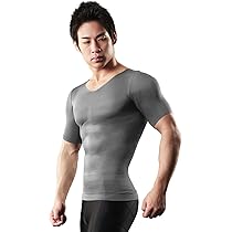 Amazon | [SPALTAX] 加圧シャツ メンズ 半袖【選べる加圧力 (弱圧