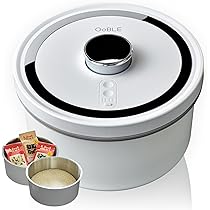 Amazon｜OoBLE(オーブル) 正規品 真空保存容器 米びつ 密閉容器 お米