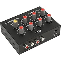 イコライザー セット Amazon | Gkikirty EQ-7 カーオーディオヘッドセットアンプ 7