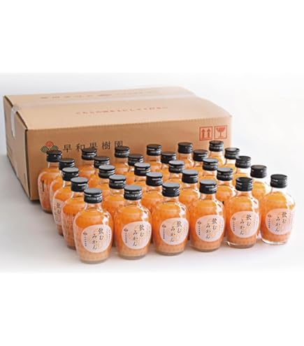 Amazon.co.jp: 【早和果樹園】飲むみかん 有田みかんジュース (180ml