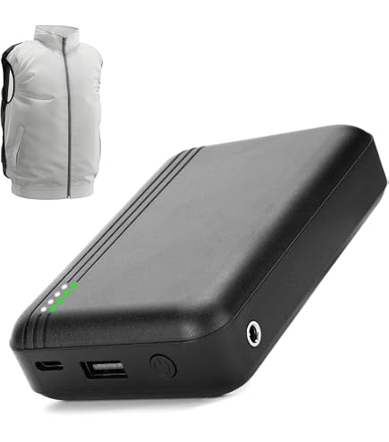 Amazon | 空調作業服 モバイルバッテリー 40000mAh大容量&5V 3A安定