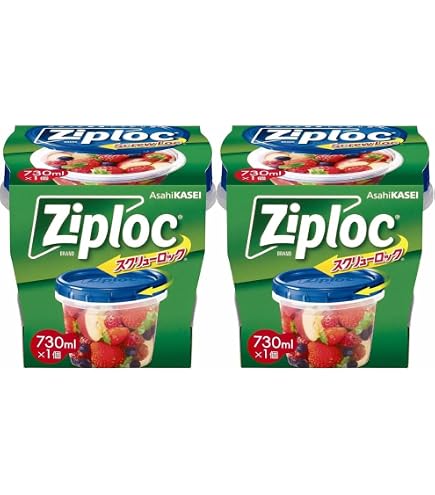 Amazon.co.jp: ジップロック スクリューロック 473ml 1個入 トイ
