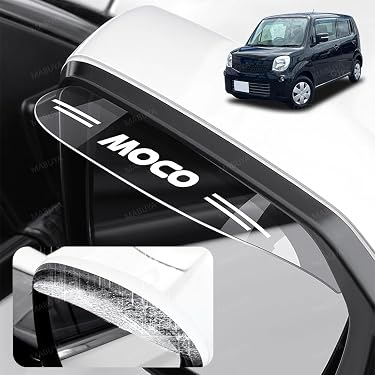 ウィンドウバイザー 4 個の車の窓バイザー日よけレインガードカバー