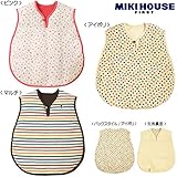 MIKIHOUSE FIRST(ミキハウスファースト)小花・ドット・ボーダー柄のダウンスリーパー(ダウン、フェザーの贅沢な羽毛を使用)カラフル・ドット・水玉 ---,アイボリー（31）