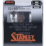 スタンレー電気(STANLEY) ハロゲンバルブ レーシングハイパーハロゲンバルブ H4 3200K RB49
