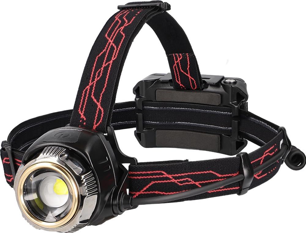 GENTOS(ジェントス) LED ヘッドライト USB充電式 【明るさ550~1500ルーメン/実用点灯7~15時間/後部認識灯】 専用充電池または単3形電池4本 (別売り) 使用 Gシリーズ GH-201RG/GH-203RG/GH-280RG/GH-300RG/GA-22/GA-23