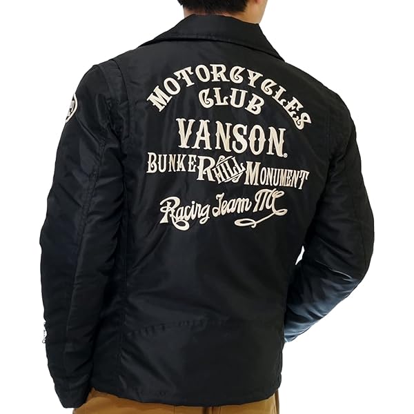 バンソン vanson武装戦線　ジャケット Amazon | (バンソン)VANSON クローズ WORST コラボ メンズ