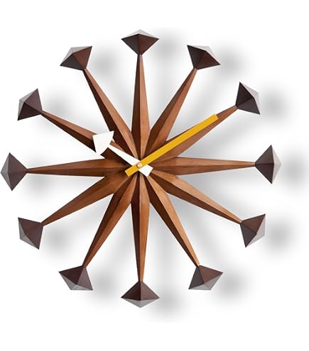 Amazon.co.jp: GEORGE NELSON FLUTTER CLOCK ジョージ・ネルソン