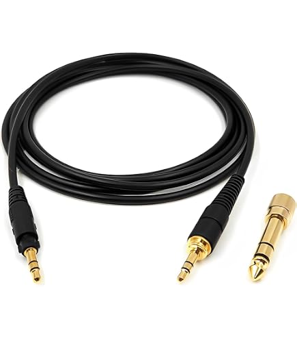 Geekria QuickFit Audio Cable with Mic Compatible with B&O H95, HX, Por