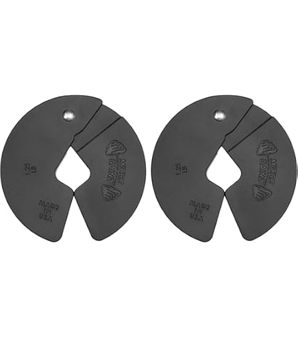 PlateMate Micro Loading 1.25 Pound Donut Weight Plate - 1 Pair - View #9