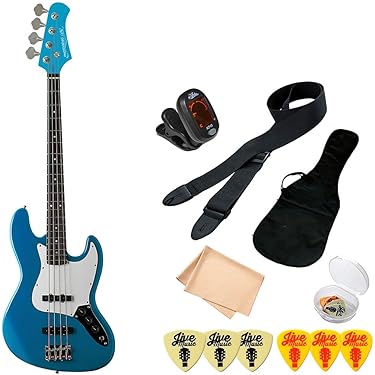 エレキベース初心者セット　写真追加しました ベース 初心者セット PhotoGenic JB-240 入門 (充実 14点) ジャズ