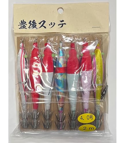 糀屋漁社の豊後スッテ 2.5号の7本付イカスッテの未使用品２つ Amazon | 豊後スッテ 2.5号-7本付 | 豊後スッテ | エギ・スッテ