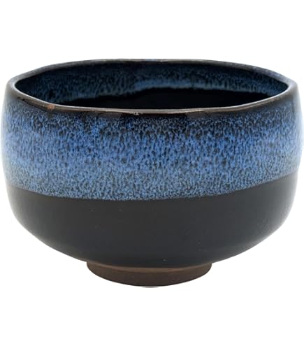 Amazon | 抹茶茶碗 松江出雲焼 楽山窯 空郷作 伊羅保茶碗 | 楽山