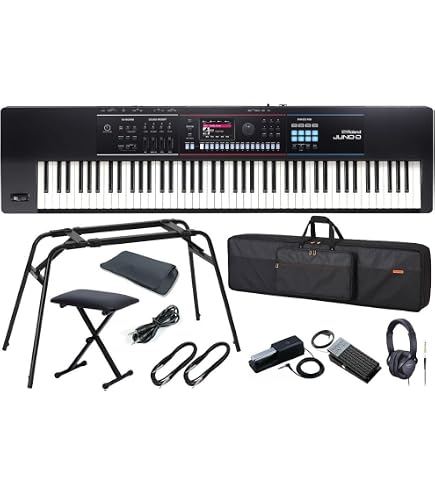 Amazon | Roland ローランド/JUNO-D8 [ペダル＆キーボードベンチセット