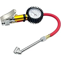 Amazon.co.jp: FJmark エアゲージ タイヤゲージ エアチャックガン