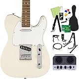 Squier by Fender Affinity Series Telecaster エレキギター初心者14点セット 【Bluetooth搭載ミニアンプ付き】 OLW テレキャスター スクワイヤー/スクワイア