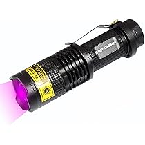 Amazon.co.jp : UV365nmライトウッドのランプDARKBEAMブラックライト 