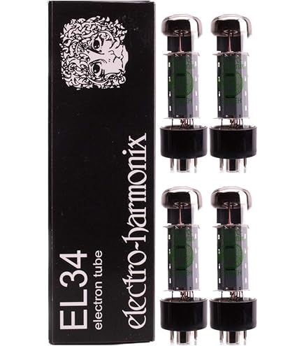 Amazon | ELECTRO-HARMONIX 真空管 EL34 /MQ マッチド4本組 ストレート 