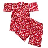 甚平スーツ キッズ ベビー 男の子 女の子 子供 夏物 ドラゴン 金魚 ネコ タヌキ イチゴ fo-jib 130 No.11